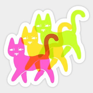 Sour Puss Sticker